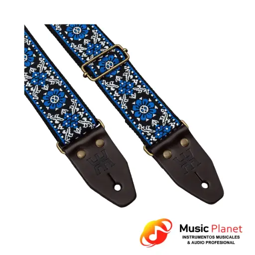 [(22) 2508191321135778] Correa Strap AMUMU LKF-BWB-TGBN - Azul/Blanco/Negro