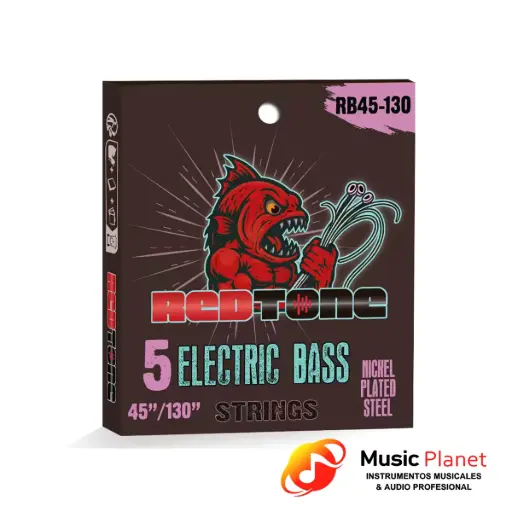 [(14) RB45-130] Encordado Bajo Electrico 5 Cuerdas Red Tone RB45-130 - 0.45