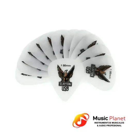 [(22) 2403261450403911] Pack Puas x12u Clayton S100 - 1.00mm - Blanco