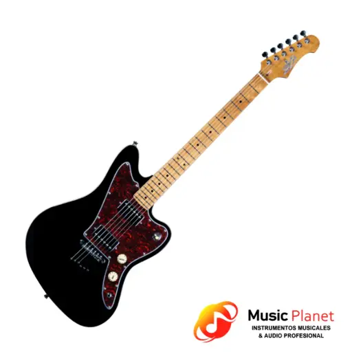 [(22D) 2303141558489985] Guitarra Electrica Jet Guitars - JJ350 BK Black - Negro