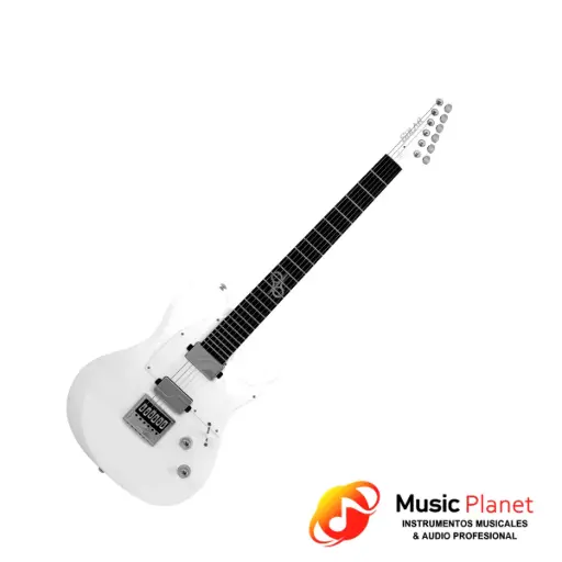 [(22D) 2505221306573010] Guitarra Electrica Solar - 042221-14 - T1.6Vinter - Blanco Perlado