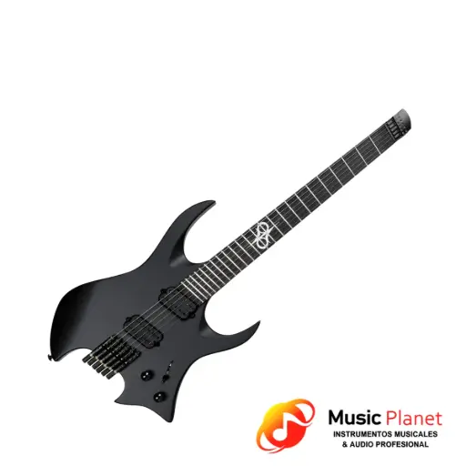 [(22D) 2509221406234412] Guitarra Electrica Solar - 052024-01 - H2.6C - Negro Mate
