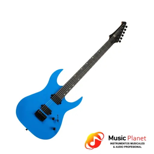 [(22D) 2503180716392645] Guitarra Electrica Spira Guitars - S-400 MBL - Azul Satinado 