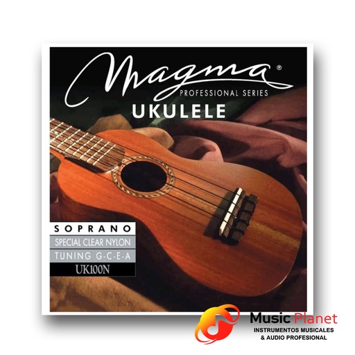 [(4) 525100] Encordado Ukelele Magma UK100N