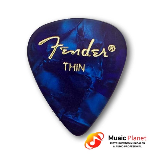 [(4) 810410] Pua Guitarra Fender Thin