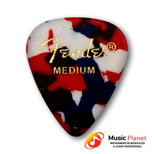 [(4) 810420] Pua Guitarra Fender Medium