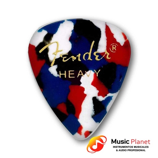 [(4) 810430] Pua Guitarra Fender Heavy